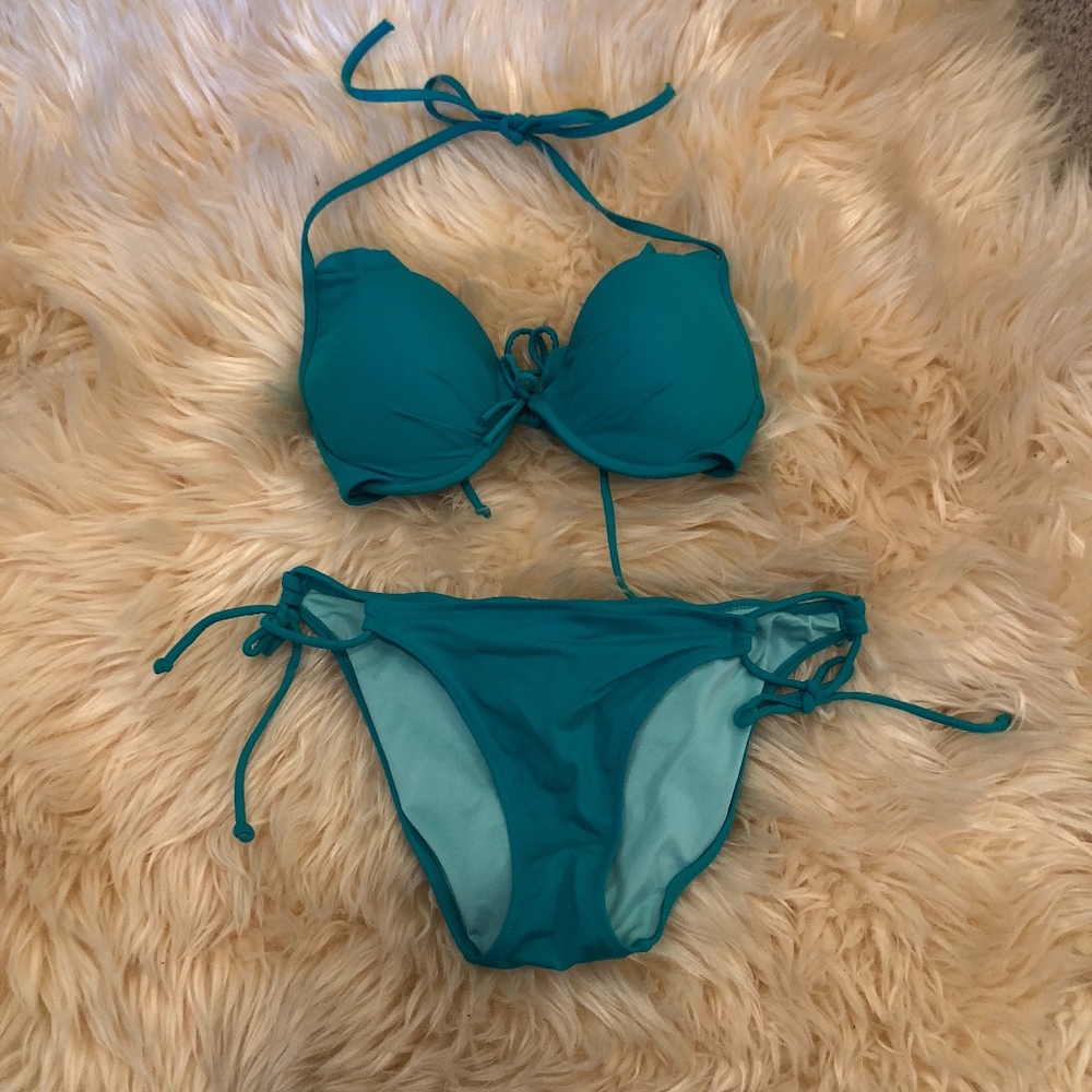 Victoria's Secret teal bikini